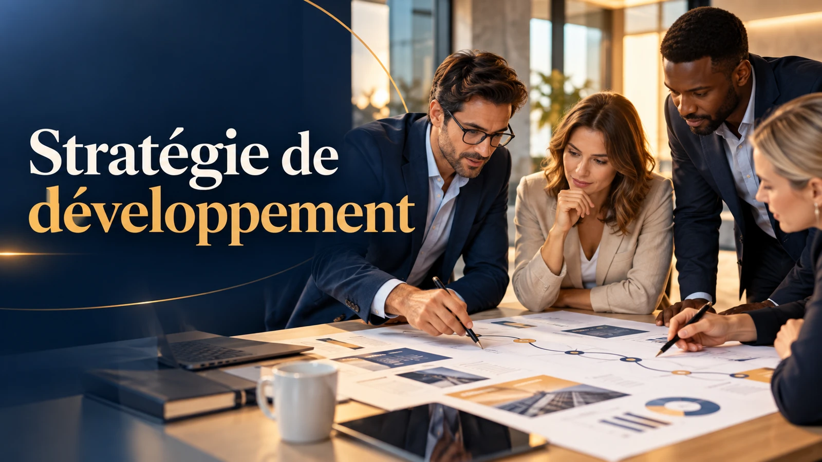 Visuel : Stratégie de développement