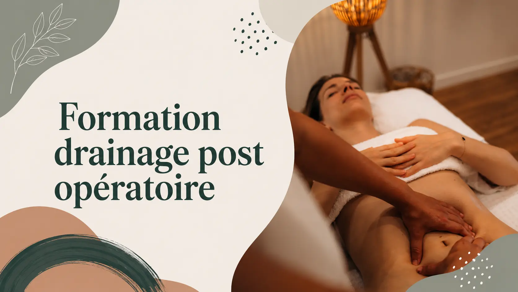 Visuel : Formation drainage post opératoire
