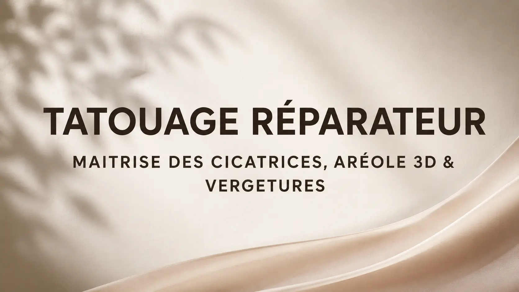 Visuel : Tatouage Réparateur : Maîtrise des Cicatrices, Aréole 3D et Vergetures