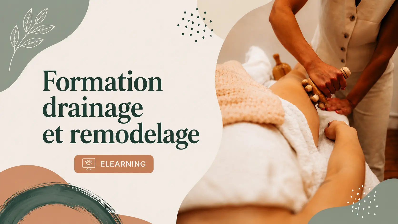 Visuel : Formation drainage et remodelage en E-coaching